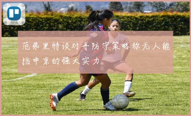 范弗里特谈对手防守策略称无人能挡申京的强大实力